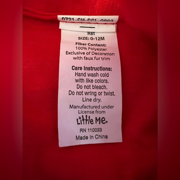 Baby's First Christmas Santa Hat and Stocking Set 0-12 Months - Picture 6 of 6